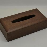 ティッシュケース　ウォールナット
