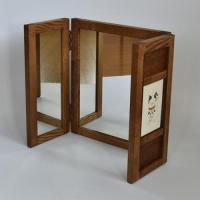 三面鏡　壁掛け