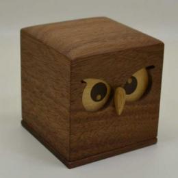 印鑑ケース　フクロウ