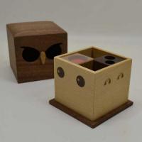 印鑑ケース　フクロウ