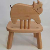 子供椅子　牛