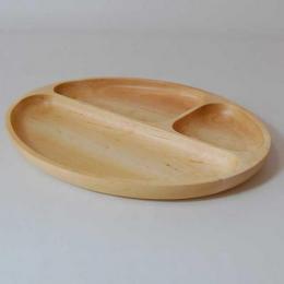 木のランチプレート(オーバル3)