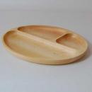 木のランチプレート(オーバル3)