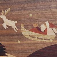 サンタとトナカイ